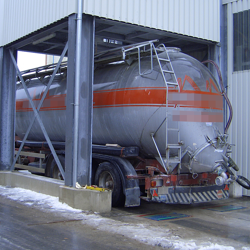 Tartálykocsi mérleg